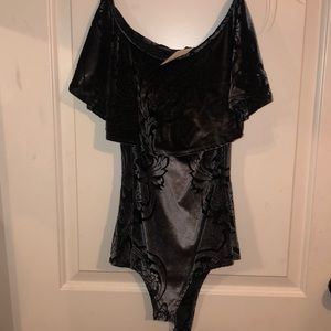 Off the shoulder bodysuit